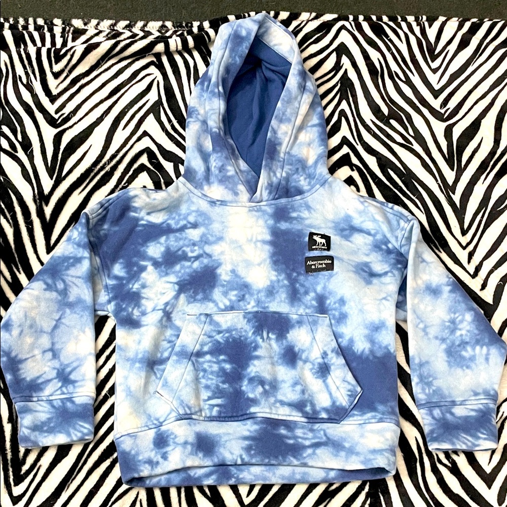 Abercrombie Kids Blue/White Hoodie